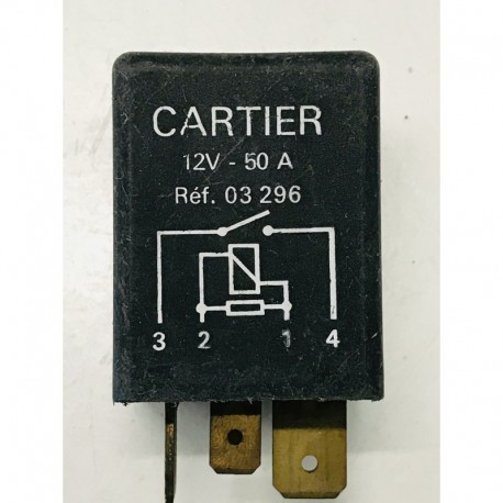 SAAB RELE' RELAY CARTIER 12V 50A 03296