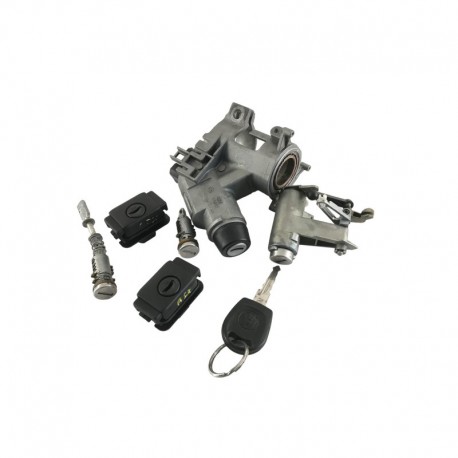 357905851D KIT SERRATURE ANT DESTRA,ANT SINISTRA,BAULE,BLOCCHETTO AVV E CASSETTO CON CHIAVE VOLKSWAGEN POLO (1997) 1.4