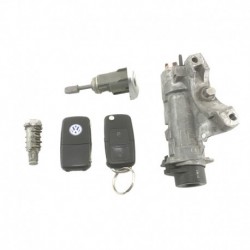 4B0905851 KIT SERRATURA CHIAVE ANT SINISTRA,SERRATURA BAULE E BLOCCHETTO AVV CON CHIAVE VOLKSWAGEN GOLF 4 (2002) 1.9