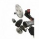 KIT SERRATURA ANT SINISTRA,ACC AIRBAG,CASSETTO PORTAOGGETTI,SPORTELLO CARBURANTE,BLOCCHETTO AVV PEUGEOT 206 CC