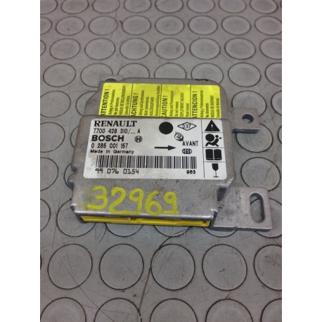 RENAULT CLIO (1998-2001) 1.2 BENZINA 43KW 5P CENTRALINA AIRBAG 0285001157