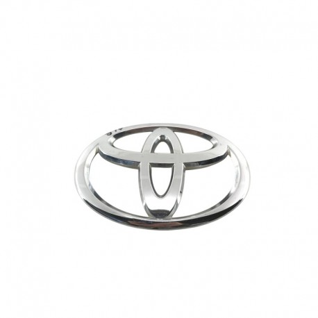 75431-0D050 STEMMA EMBLEMA COFANO POSTERIORE BAULE TOYOTA YARIS (2006) 1.4 DIESEL 66KW 3P